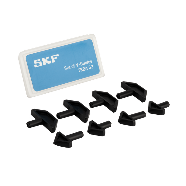 TKBA G2 Accessory Set of V-guides (each 3 pcs): 22 mm short, 22 mm long, 40 mm short, 40 mm long for Belt alignment, pulley groove