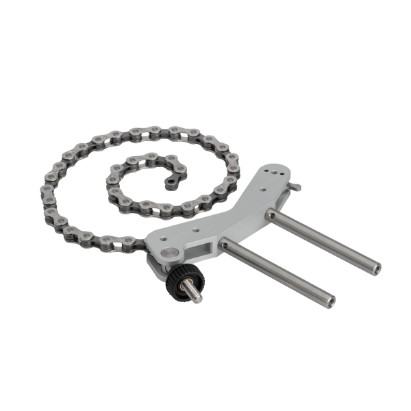 TKSA 11-VBK Spare standard bracket with two threaded rods and a standard chain for Shaft alignment tool