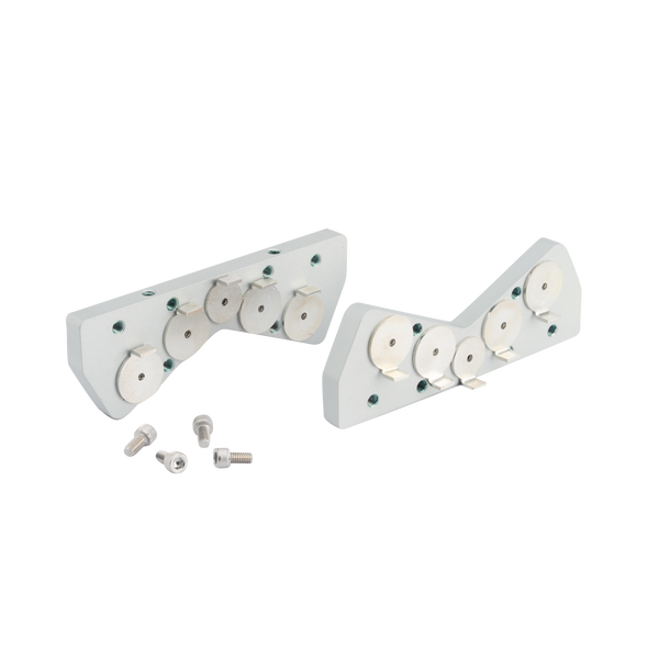 TKSA MAGVBK Accessory set of 2 magnetic V-brackets (excluding rods, chains) for Shaft alignment tool