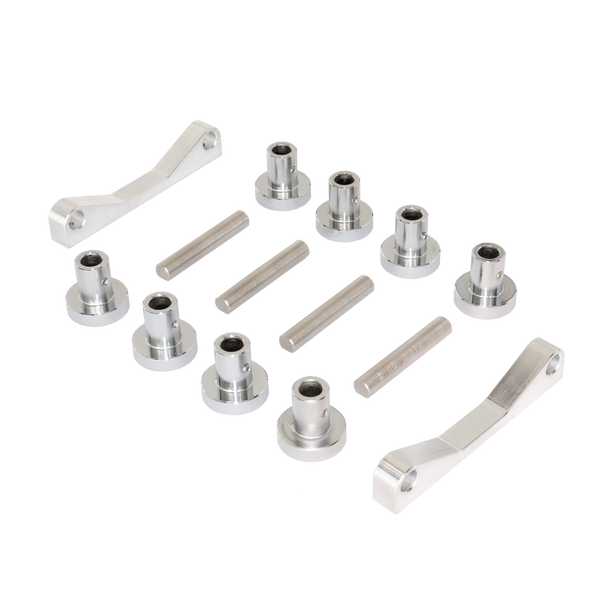 TKSA SLDBK Accessory set of 2 sliding wheels for non-rotating shafts to be mounted on standard V-bracket (Excluding bracket) for Shaft alignment tool
