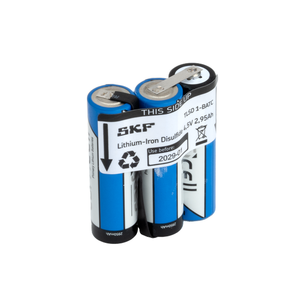 TLSD 1-BATC Spare battery pack, set of 10pcs for Electro-mechanical single point lubricator