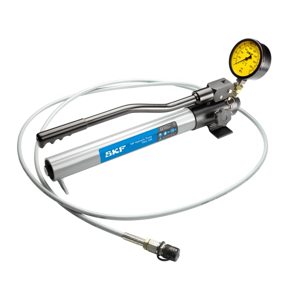 TMHP 50/140 Hydraulically-assisted heavy duty jaw puller with Hydraulic pump with large oil container