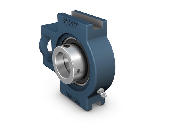 TU 45 FM Take-up cast iron unit with insert ball bearing, eccentric locking collar and narrow inner ring, ISO