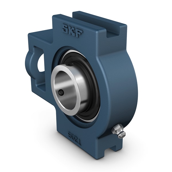 TU 50 TF Take-up cast iron unit with insert ball bearing, set screw locking and extended inner ring, ISO