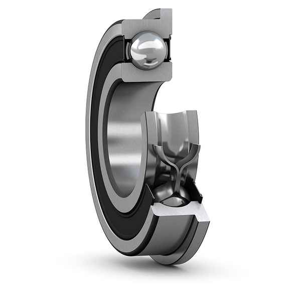 W 61901 R-2RS1 Stainless steel deep groove ball bearing with flanged outer ring and integral sealing