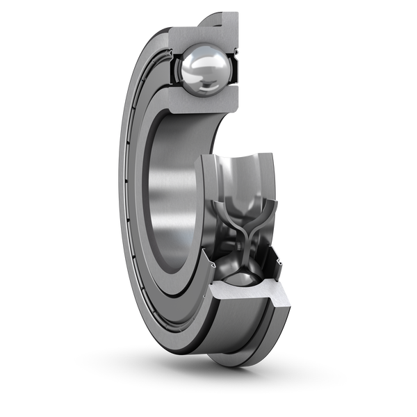 W 638/4 R-2Z Stainless steel deep groove ball bearing with flanged outer ring and integral sealing