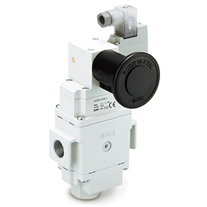 SMC AVL2000/3000/4000/5000-A, Soft Start Up Valve, Lockout Type AVL5000-03