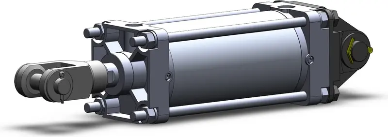 SMC CA2D100-150Z-W