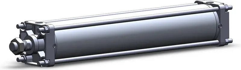 SMC CBA2B100-500-WN