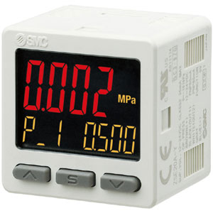 SMC ISE20A, Digital Pressure Sensor, 3 Screen 2 Output with Analog, IP40 ISE20A-V-M
