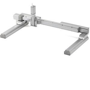 SMC LEA X-Y-Z Axis Gantry with Support Guide LEA-FS32-KS16