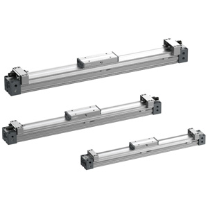 SMC Rodless Cylinder, MY1B-*Z1, Mechanically Jointed - Basic Type MY1B40G-100