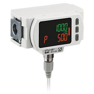 SMC PF3A7*H, Modular Digital Flow Switch PF3A702H-L4