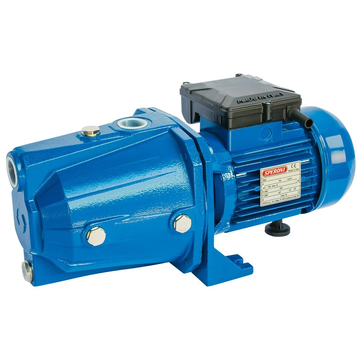 SPERONI 1HP Shallow Well Jet Pump – 948 GPH – 1 in. Ports – 110/220V – Model CAM100