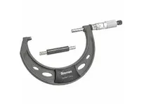 Starrett T444.1XRL-4 444.1 Global Series mechanical outside micrometer with 3-4" measuring range, 0.0001" resolution, and +/-0.00005" accuracy. Satin