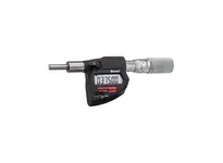 Starrett W762.1XFL wireless electronic micrometer head with friction thimble, 0-1" measuring range, and .0001" / 0.001mm resolution. Features wireless