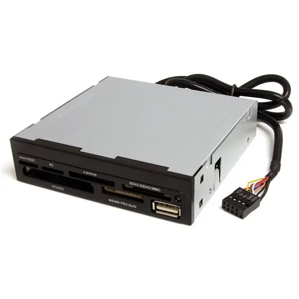 StarTech.com 3.5" Front Bay 22-in-1 USB Multi Media Memory Card Reader