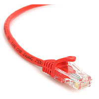 StarTech.com 100 ft Red Snagless Category 5e (350 MHz) UTP Patch Cable networking cable 30.48 m
