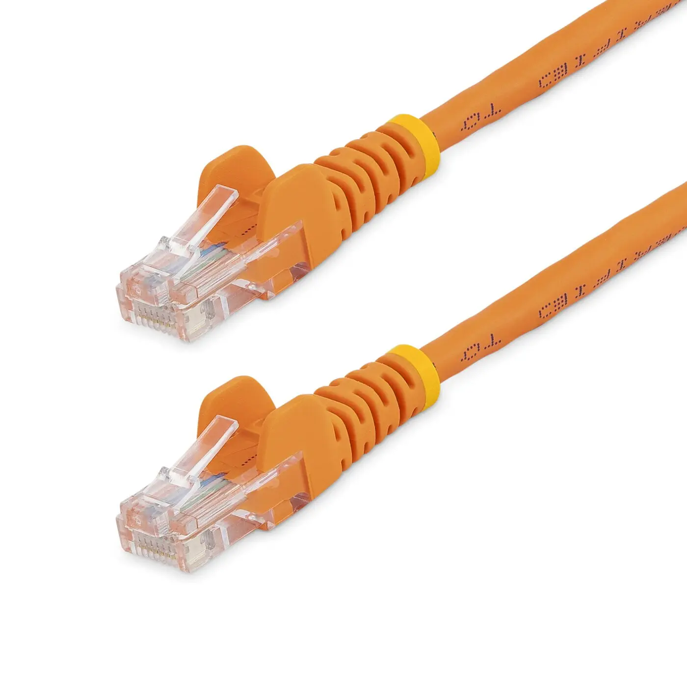 StarTech.com Cat5e Patch Cable with Snagless RJ45 Connectors - 15 ft, Orange