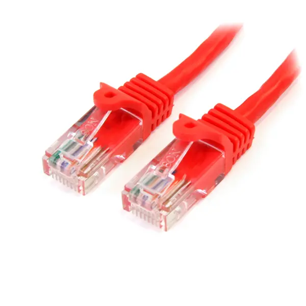 StarTech.com Cat5e, 75ft. networking cable Red 22.86 m U/UTP (UTP)