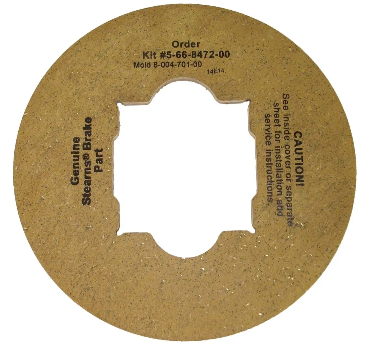 566847200 Stearns Brake Friction Disc (8-004-701-00)  # 5-66-8472-00