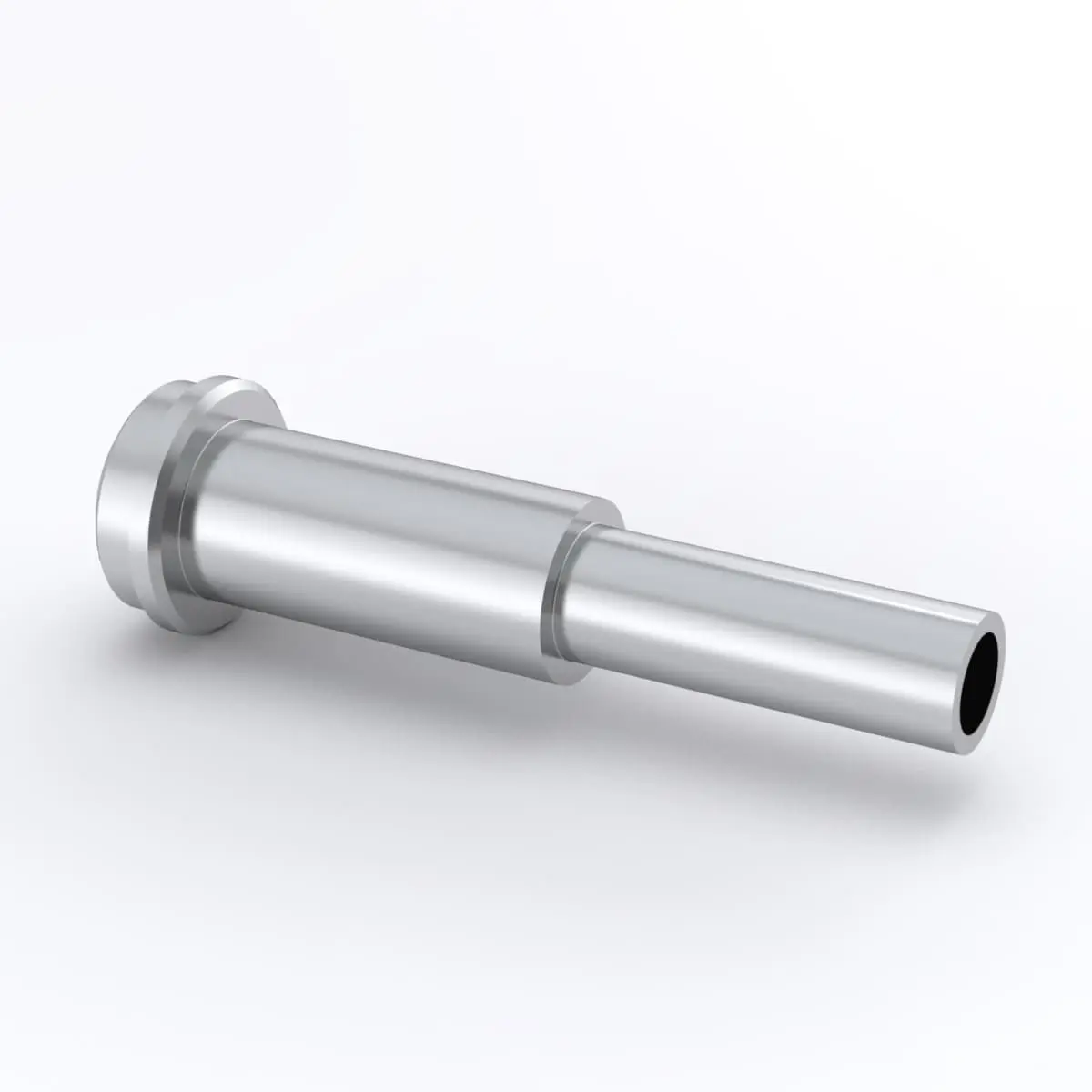 Swagelok 316L VAR VCR Face Seal Fitting, Long Tube Butt Weld Gland, 1 in. VCR x 1 x 0.065 in. TBW, 0.75 in. (19.1 mm) Ext