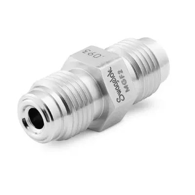 Swagelok 316L VAR VCR Face Seal Fitting, Flow Restrictor, 0.100 in. (2.540 mm) Minimum Nominal Opening