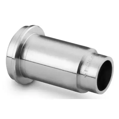 Swagelok 316L VAR VCR Face Seal Fitting, Long Tube Butt Weld Gland, 1/2 in. VCR x 1/2 x 0.049 in. TBW, 0.38 in. (9.6 mm) Ext, SC-