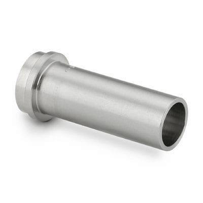 316L VIM VAR VCR Fitting, TBW Gland, 1/4 in. HVCR x 3/8 x 0.035 in. TBW, 1.00 in. (25.4 mm) Ext, SC-01 Cleaned