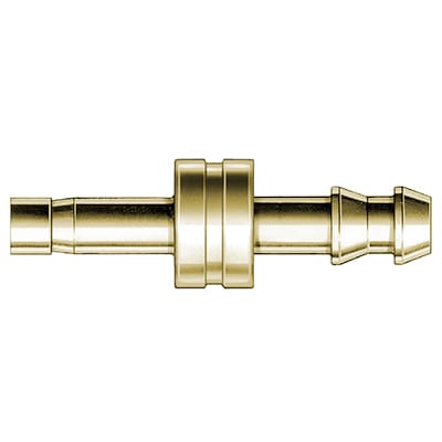 Swagelok Multi-Purpose Push-On Hose End Connection, 1/2 in. Brass Tube Adapter, 1/2 in. Hose Size