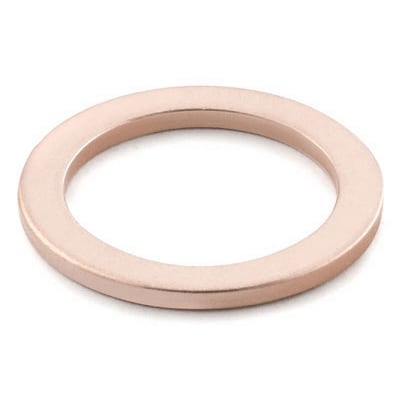 Copper Gasket for 1/8 in. ISO Parallel Thread (RP) Fitting