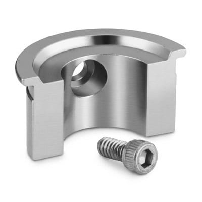 Swagelok Welding System, Series 5 Micro-Fit Fitting Collet Half for Use with Fitting Side Plate 2, 1/2 in. and 12 mm