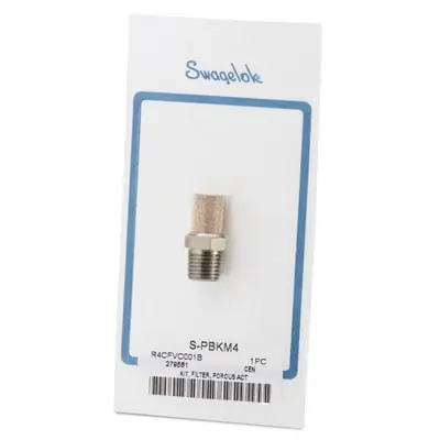 Swagelok Carbon Steel Muffler/Filter, 1/8 in. Male NPT