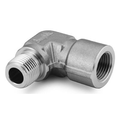 Stainless Steel Pipe Fitting, Street Elbow, 3/4 in. Female NPT x 3/4 in. Male NPT