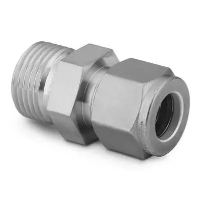 316 Stainless Steel VCO O-Ring Face Seal Fitting, Swagelok Tube Fitting Connector, 3/4 in. VCO Fitting x 3/4 in. Swagelo