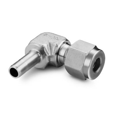 Stainless Steel Swagelok Tube Fitting, Tube Adapter Elbow, 3/4 in. Tube OD x 3/4 in Tube Adapter