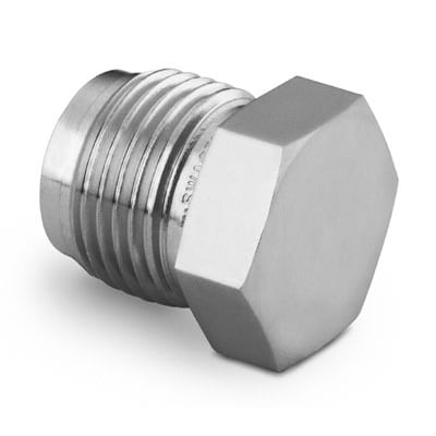 316 Stainless Steel VCR Face Seal Fitting, 1 in. Plug