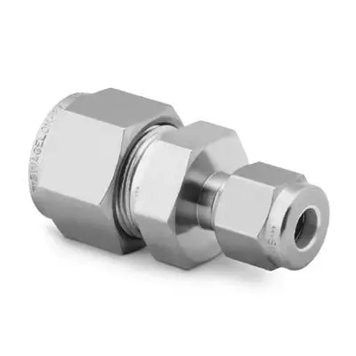 Stainless Steel Swagelok Tube Fitting, Reducing Union, 1 in. x 1/2 in. Tube OD