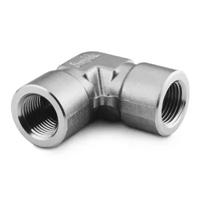 Swagelok Stainless Steel Pipe Fitting, Elbow, 1/4 in. Female NPT