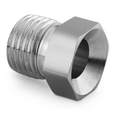 316 Stainless Steel VCR Face Seal Fitting, 1/4 in. Male Nut