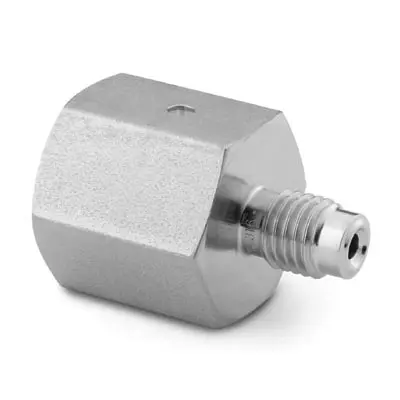 Swagelok 316 Stainless Steel VCR Face Seal Fitting,  Reducing Adapter Body, 1/4 in. VCR x 1/2 in. Female VCR