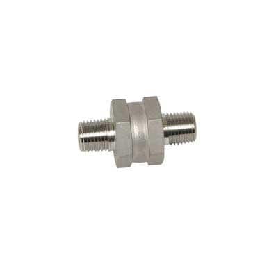 Stainless Steel All-Welded In-Line Filter, 1/4 in. Male NPT, 2 Micron Pore Size