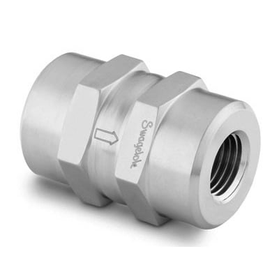 Stainless Steel All-Welded In-Line Filter, 1/4 in. Female NPT, 7 Micron Pore Size