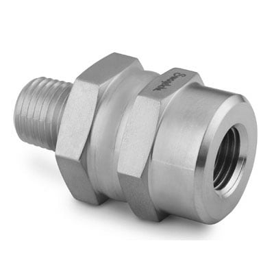 Stainless Steel All-Welded In-Line Filter, 1/4 in. Male NPT x 1/4 in. Female NPT, 2 Micron Pore Size