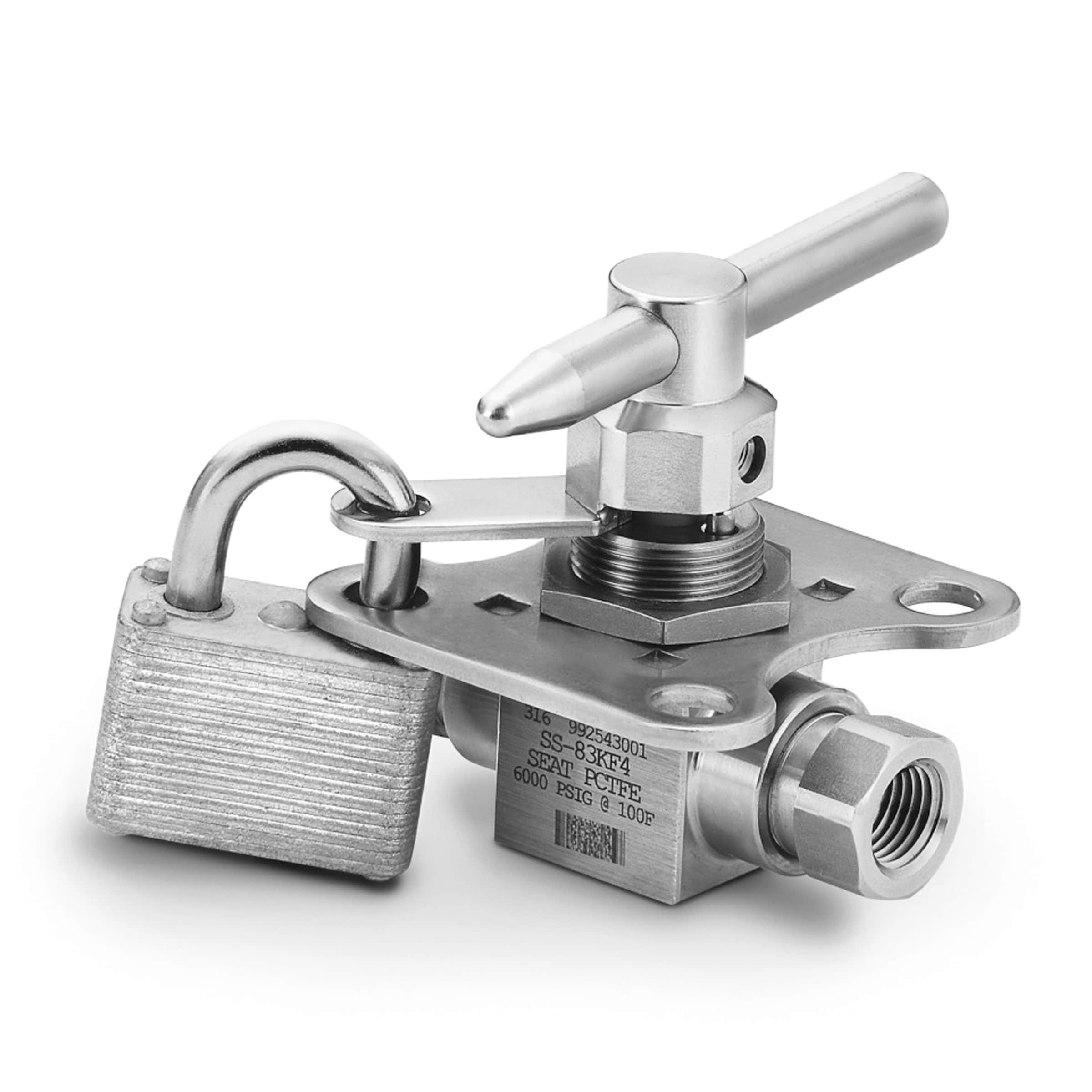 Stainless Steel locking Handle Kit for Trunnion Ball Valve, 83 Series