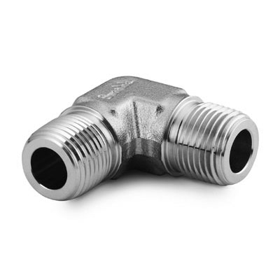 Stainless Steel Pipe Fitting, Male Elbow, 1/2 in. Male NPT