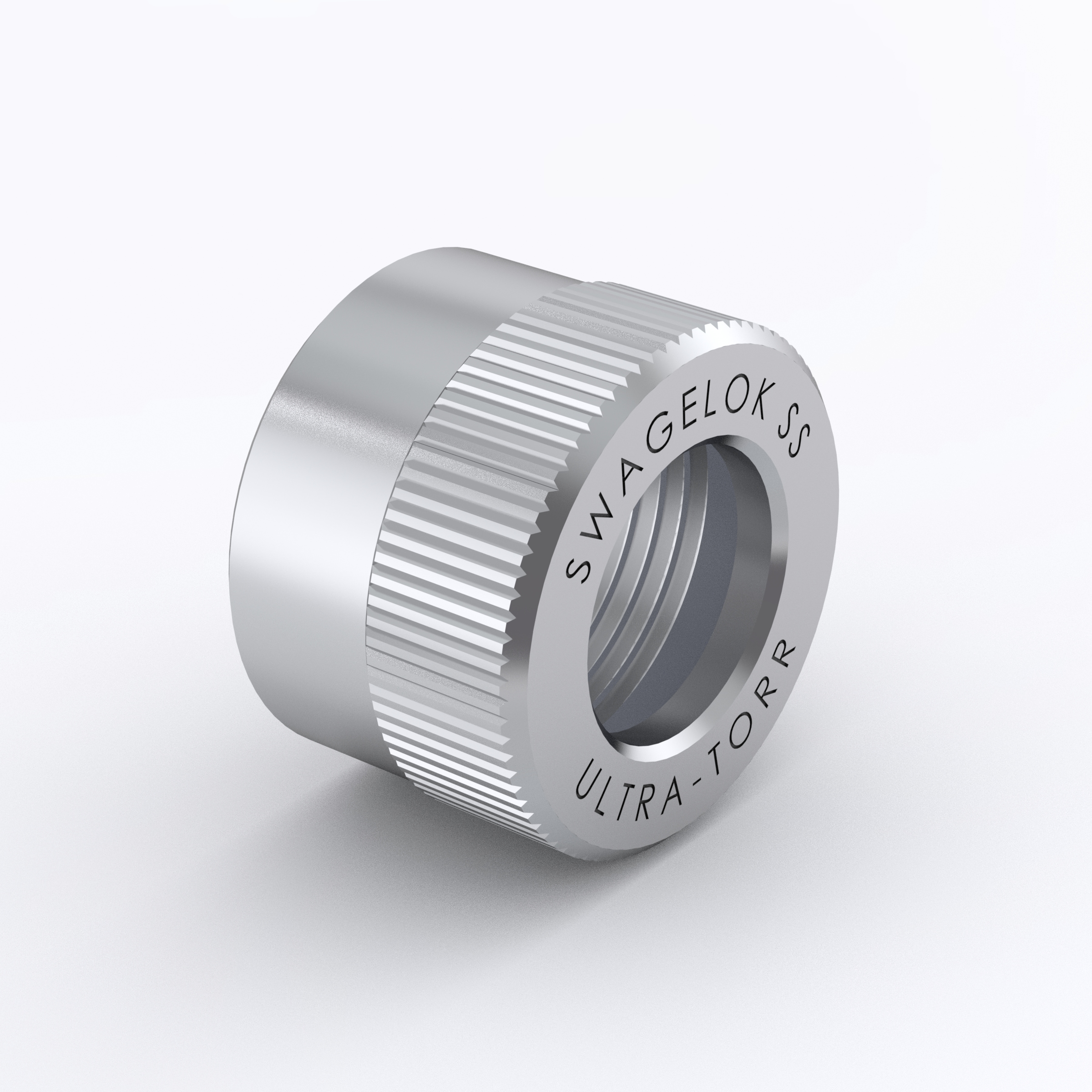 316 Stainless Steel Ultra-Torr Vacuum Fitting, Nut, 1/2 in. Tube OD