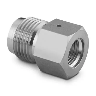 Swagelok 316 Stainless Steel VCR Face Seal Fitting, Reducing Bushing Body, 1/2 in. VCR x 1/4 in. Female VCR