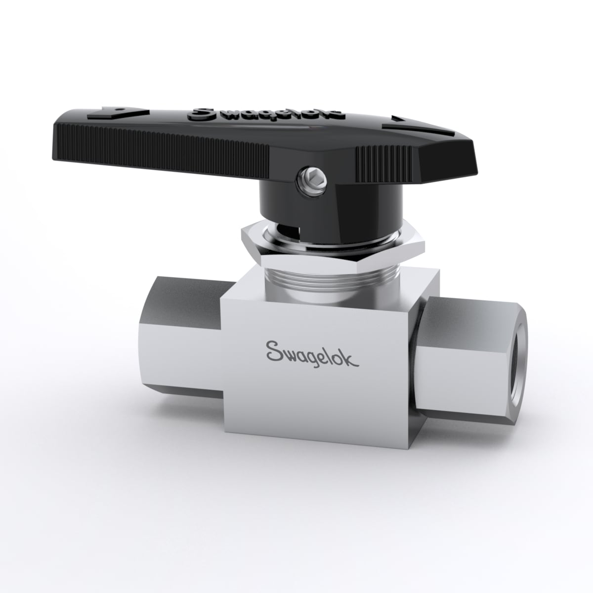 Stainless Steel 3-Piece High Pressure Alternative Fuel Service Ball Valve, 3/4 in. Female NPT