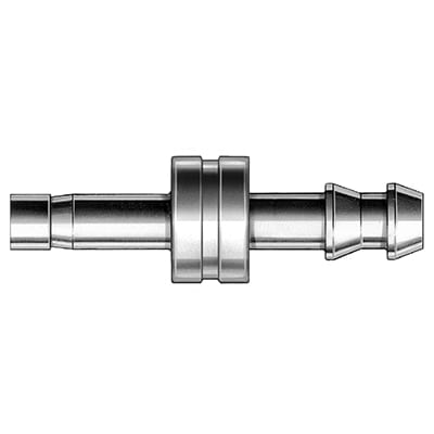 Swagelok Multi-Purpose Push-On Hose End Connection, 12 mm Stainless Steel Tube Adapter, 1/2 in. Hose Size